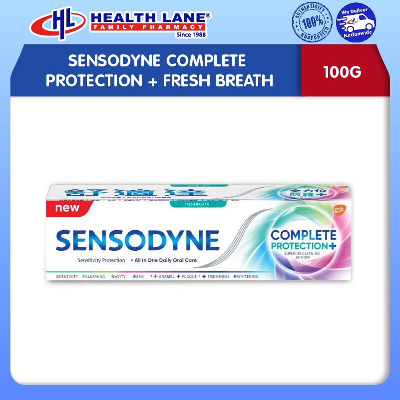 SENSODYNE COMPLETE PROTECTION+FRESH BREATH (100G)